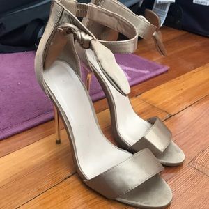 Gold heels